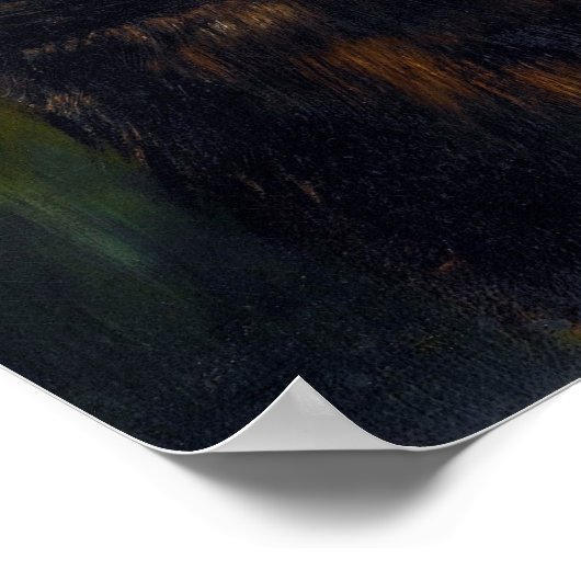 Kat Wedding, huwelijk, bride, Louis Wain Poster (Hoek)