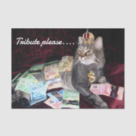 Kat-weefselpapier Tissuepapier