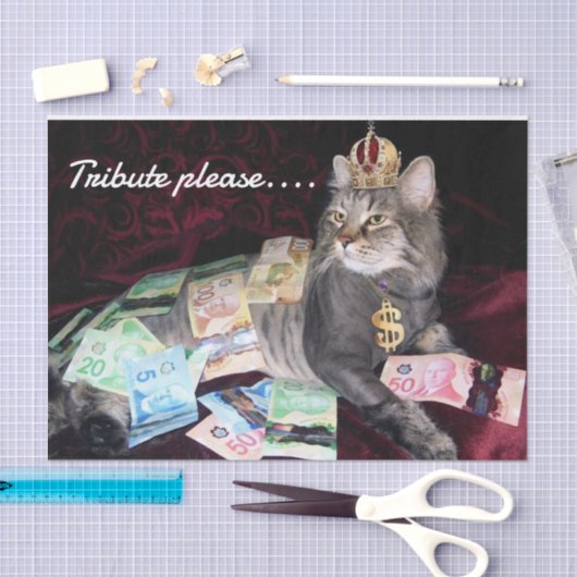 Kat-weefselpapier Tissuepapier (Craft)