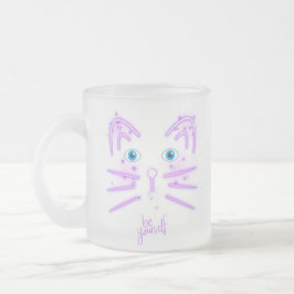 KAT WEES JEZELF MATGLAS KOFFIEMOK