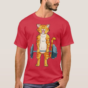Kat Weinig hefvermogen Krachtige deadlift fitness T-shirt