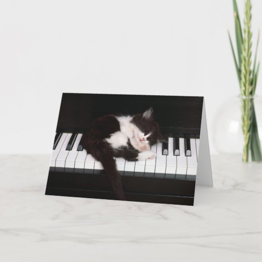 Kat Wenskaart Kaart (Voorkant)