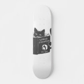 Kat wereldoverheersing katten - Kies achterkleur Persoonlijk Skateboard (Voorkant)