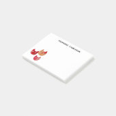 Kat whimsical Leuk Gepersonaliseerde Naam Post-it® Notes (Schuin)