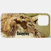 Kat Whiskers Heart Nose Waterverf Case-Mate iPhone Case (Achterkant (horizontaal))