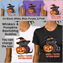 KAT WHISKERS & POMPOENEN, BEWITCHING MAATJES T-SHIRT