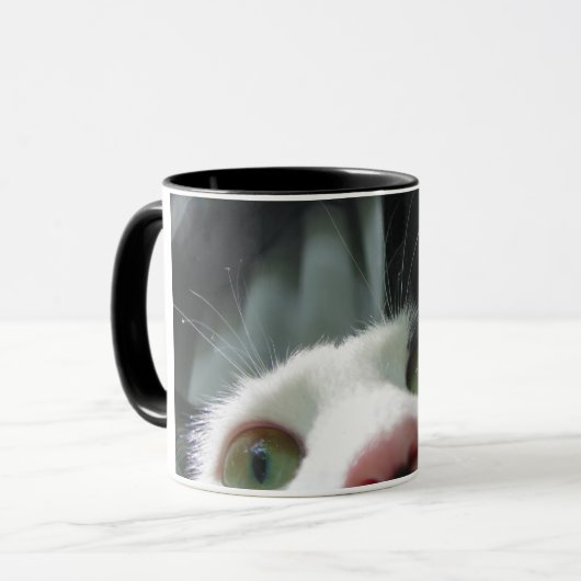 Kat-wijn. Mok (Voorkant links)