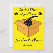 Kat Wijziging adres Kaart verplaatsing thuis (Voorkant)