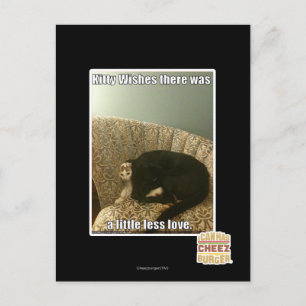 Kat Wishes Briefkaart