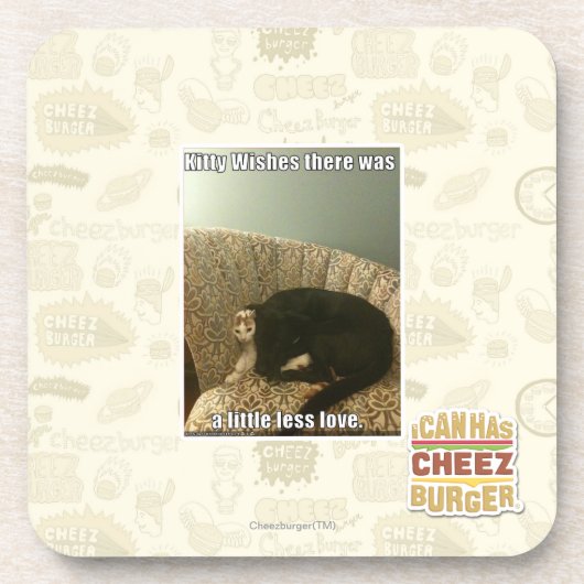 Kat Wishes Drankjes Onderzetter (Voorkant)