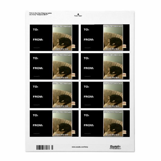 Kat Wishes Etiket (Full Sheet)