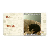 Kat Wishes Etiket (Voorkant)