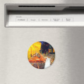 Kat (wit SH) - Terras Cafe Magneet (Insitu (Vaatwasser))