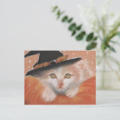 Kat Witch Briefkaart (Staand voorkant)