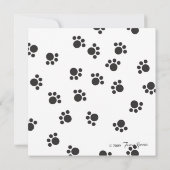 Kat Witch Cutie Kaart (Achterkant)