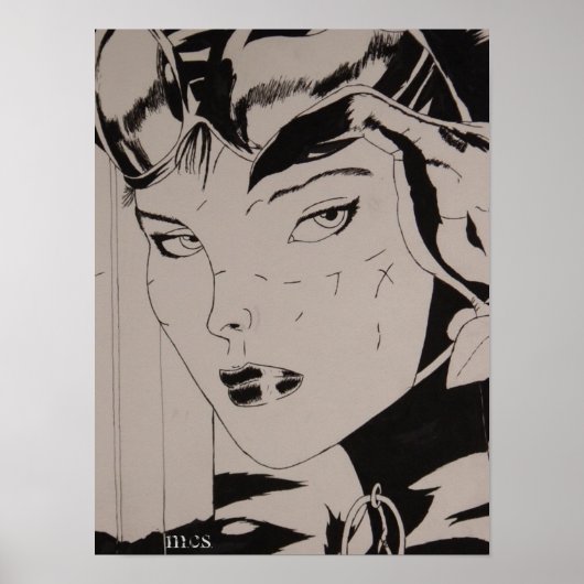 Kat Woman Poster (Voorkant)
