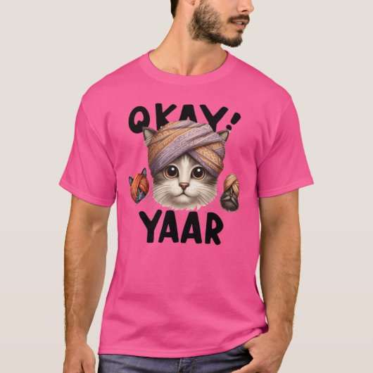 Kat Yaar meisje T-shirt (Voorkant)