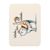 Kat Yoga Pose - Inhaleren - PUR - Uitademen Magneet (Verticaal)