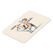 Kat Yoga Pose - Inhaleren - PUR - Uitademen Magneet (Linkerzijde)