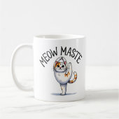 Kat Yoga Pose - Meow Maste Koffiemok (Links)