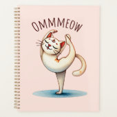 Kat Yoga Pose - Miauw Planner (Voorkant)