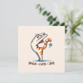 Kat Yoga Pose - Yoga - Katten - Vreugde (Staand voorkant)