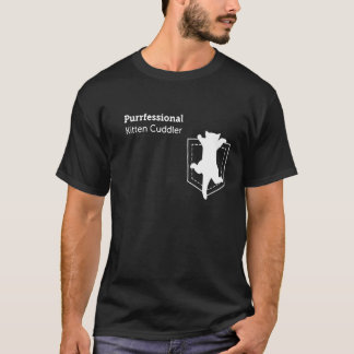 Kat Zakformaat Professionele Kitten Knuffelaar Han T-shirt