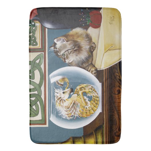 Kat Zee Paard Fantasy Badmat (Voorkant Verticaal)