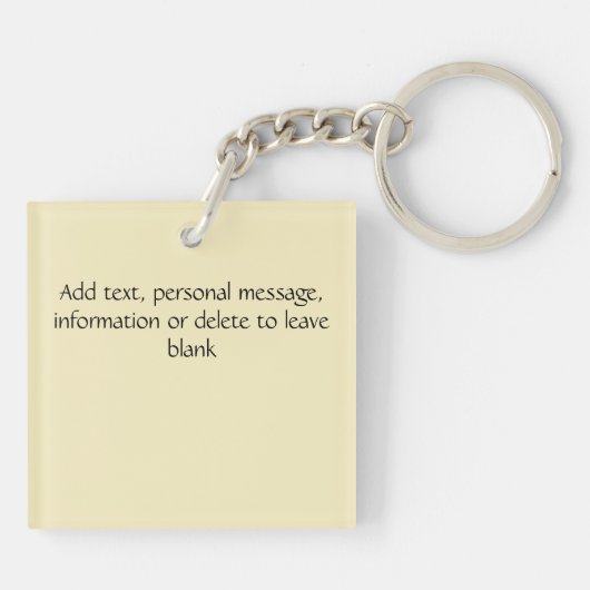 Kat Zee Paard Fantasy Sleutelhanger (Achterkant)