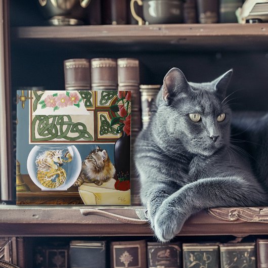 Kat Zee Paard Fantasy Tegeltje