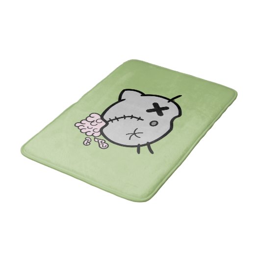 Kat Zombie Badmat (Gekanteld)
