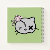 Kat Zombie Notitieboek (Achterkant)