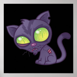 Kat Zombie Poster