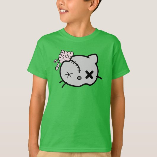 Kat Zombie T-shirt (Voorkant)