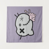 Kat Zombie Wandkleed (Voorkant (horizontaal))