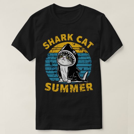 Kat zomer 1 t-shirt (Design voorkant)