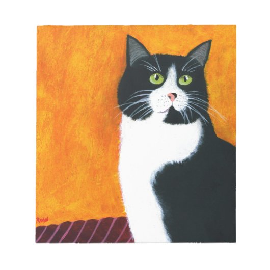 Kat zonder klontjes notitieblok (Voorkant)