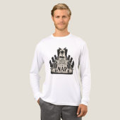 Kat zonder Plan Tri-Blend Shirt (Voorkant)