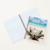 Kat Zonnebaden in het strand   Notitieboek (Binnen)