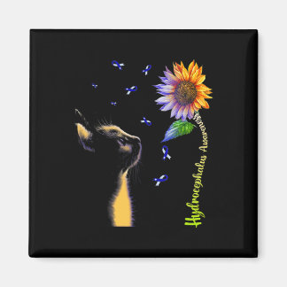 Kat Zonnebloem Hydrocefalus Awareness Magneet