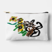 Kat zonnebloemen etui (Voorkant)