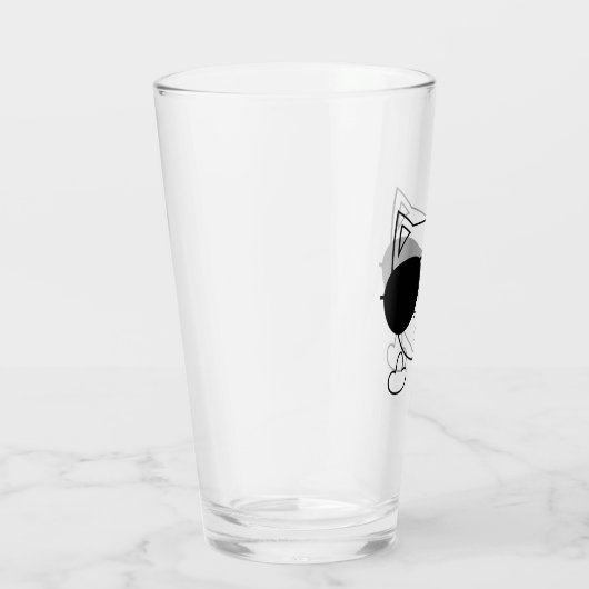 Kat Zonnebril Middelvinger Glas (Rechts)