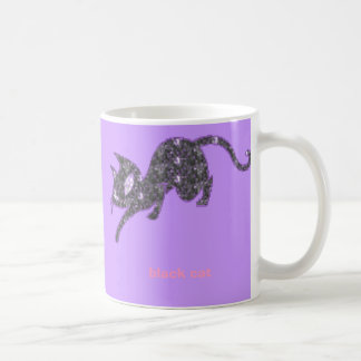 Kat-zwart,  koffiemok