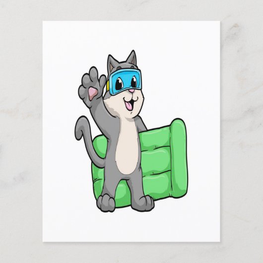 Kat Zwem Bril Lilo Flyer (Voorkant)