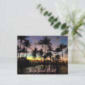 Kata Beach, Phuket, Thailand Briefkaart (Staand voorkant)