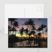 Kata Beach, Phuket, Thailand Briefkaart (Voorkant / Achterkant)