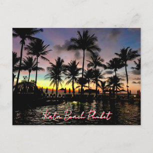 Kata Beach, Phuket, Thailand Briefkaart
