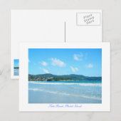 kata, Kata Beach, Phuket Island Briefkaart (Voorkant / Achterkant)