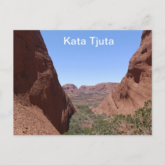 Kata Tjuta Australia Briefkaart (Voorkant)