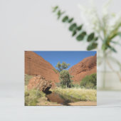 kata tjuta-boom briefkaart (Staand voorkant)